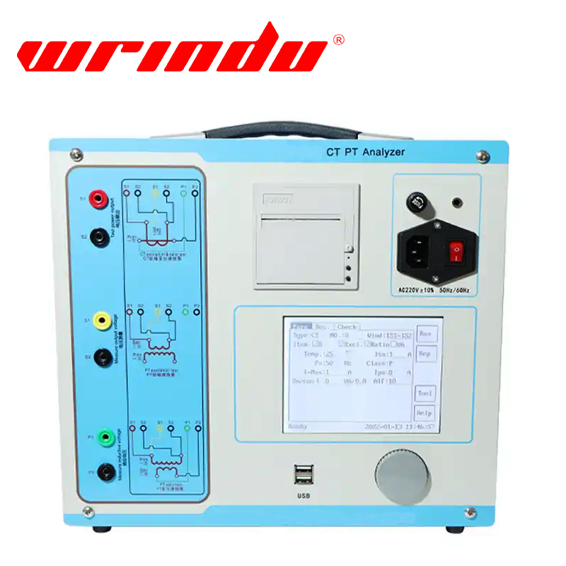 Variable frequency ct pt analyzer kit