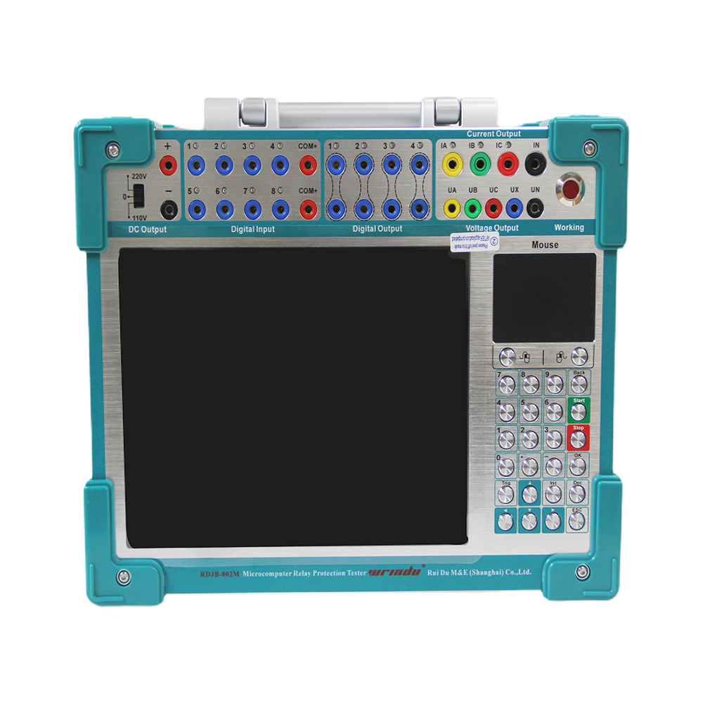 High Precision Protection Relay Current Test Equipment 3 phase Protective Relay Tester for 24Volt with Micro System