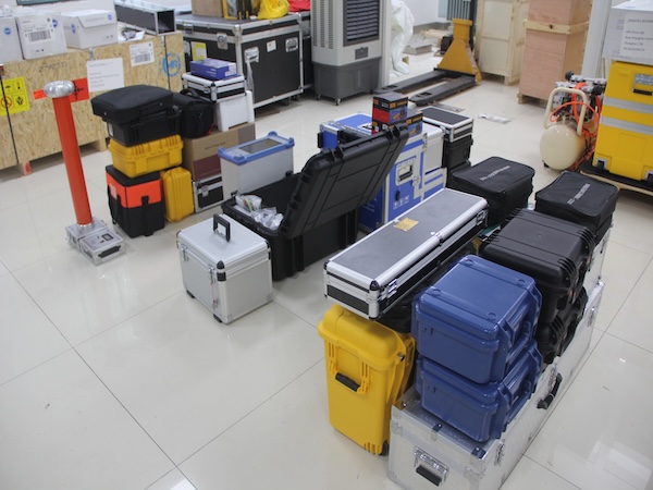 Our company delivers advanced circuit breaker testers and supporting power equipment to Indonesia