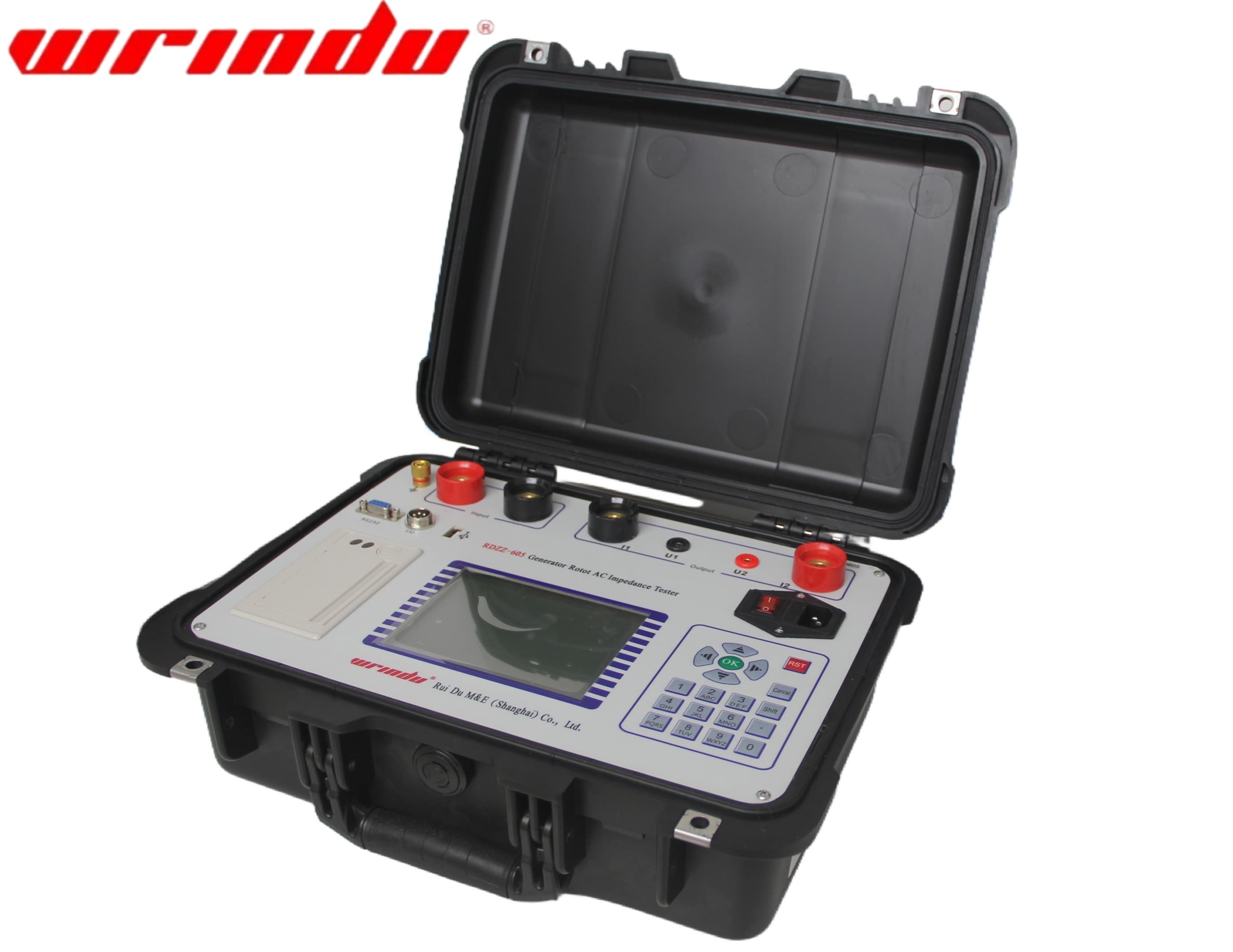 Generator Rotor AC Impedance Tester Electric Rotor Winding Measurement