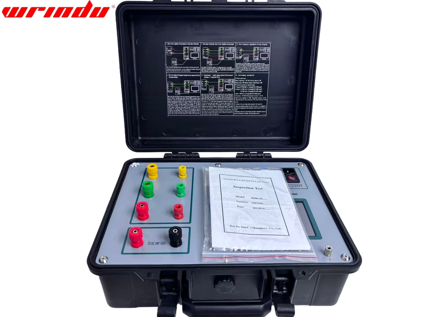 Transformer Load and No Load Tester