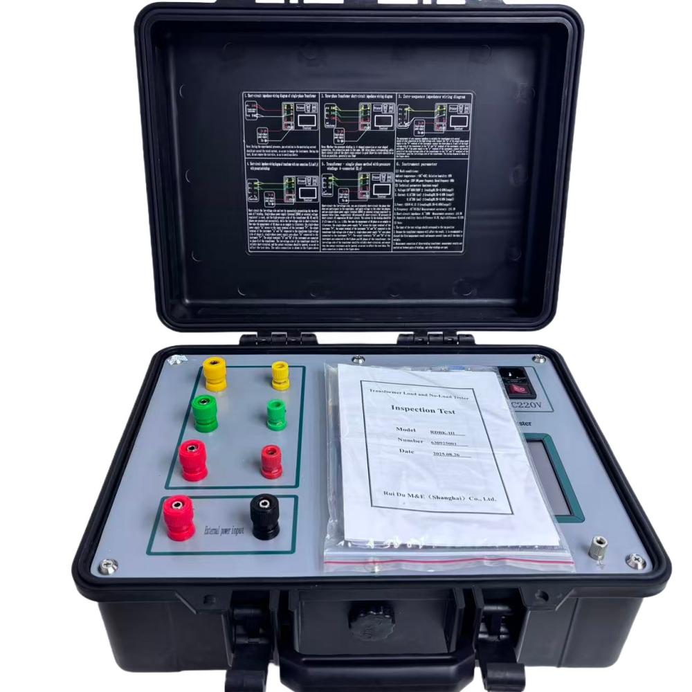 Calculation of transformer no-load loss, load loss and impedance voltage