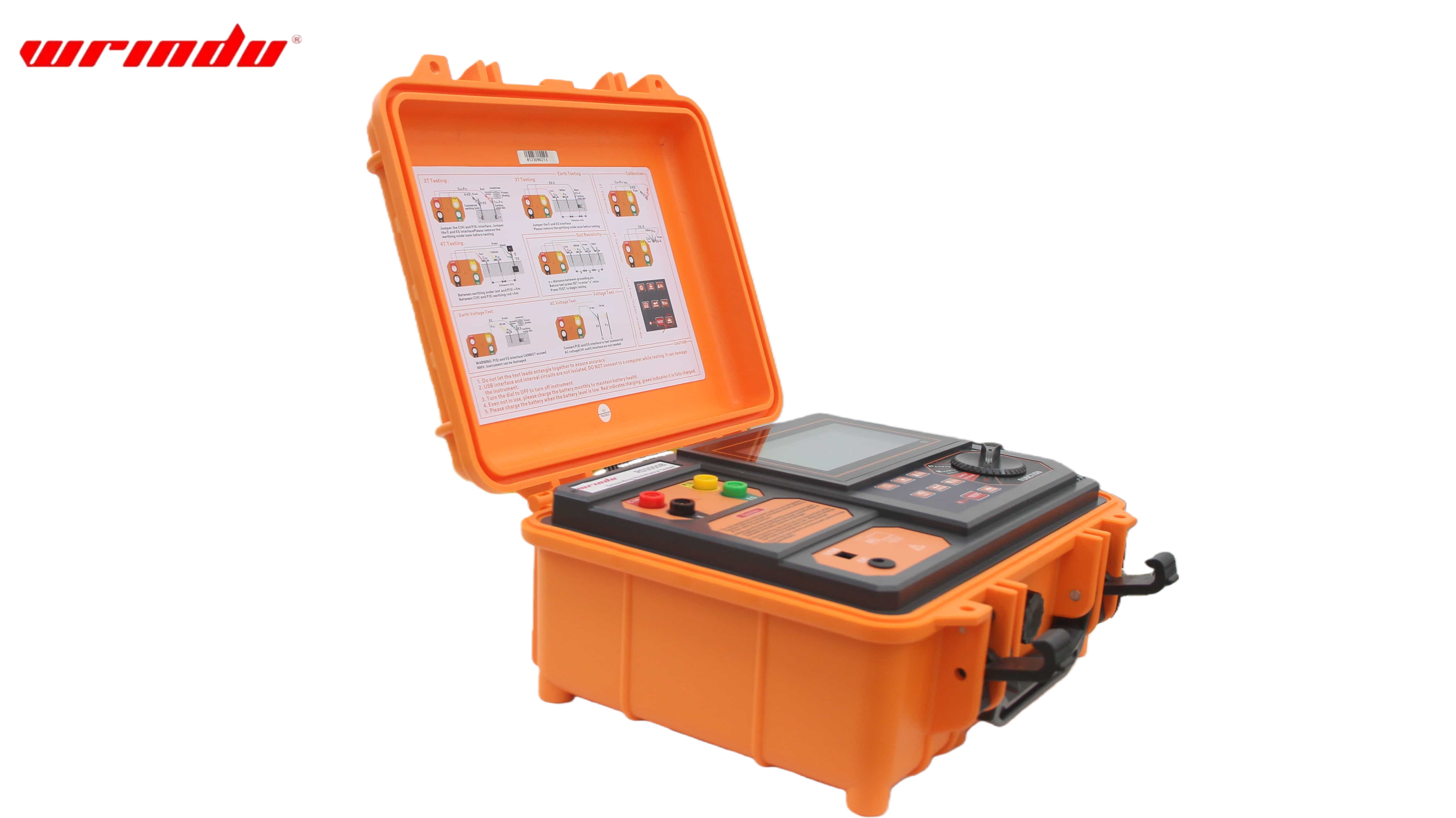 Manufacturer Digital Clamp-on Earth Ground Resistance Tester Meter