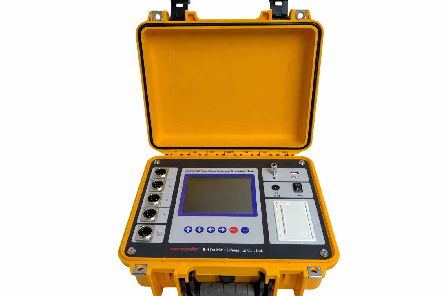New Three Phases Capacitance and Inductance Tester