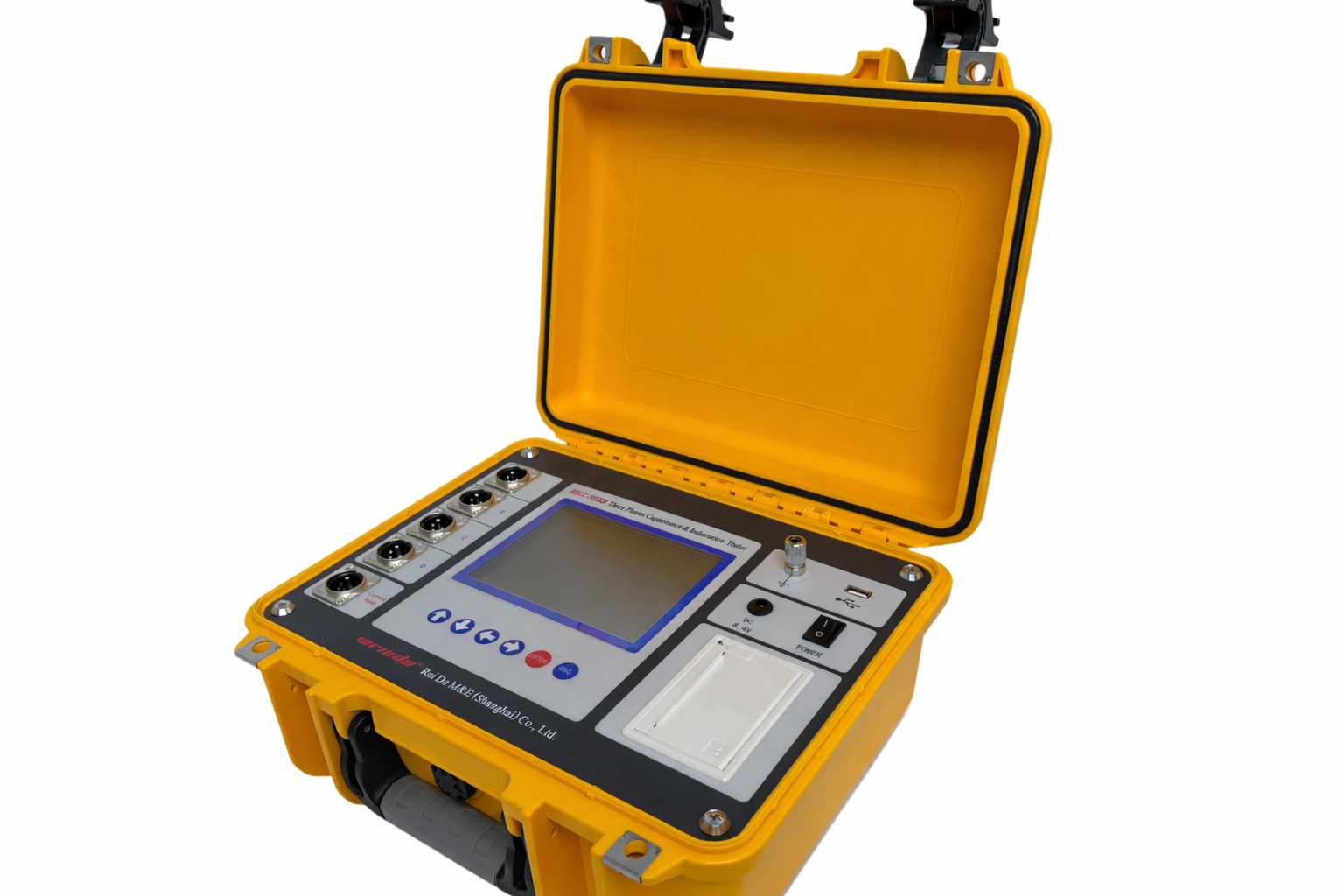 New Three Phases Capacitance and Inductance Tester