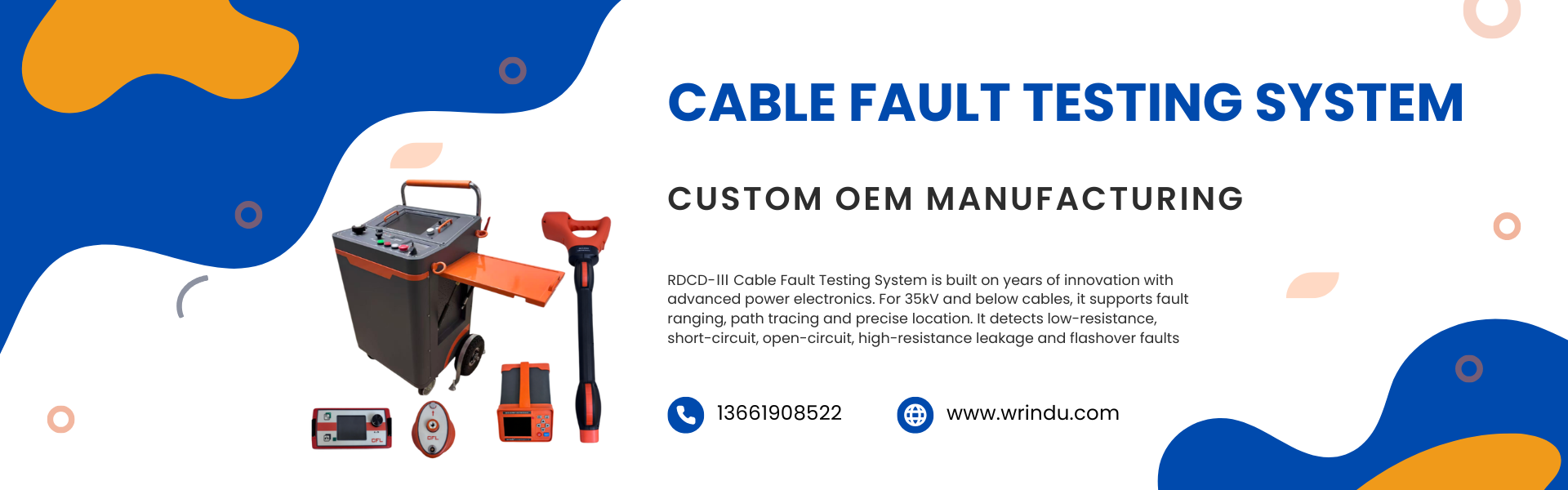 Sistema de prueba de fallas de cables
