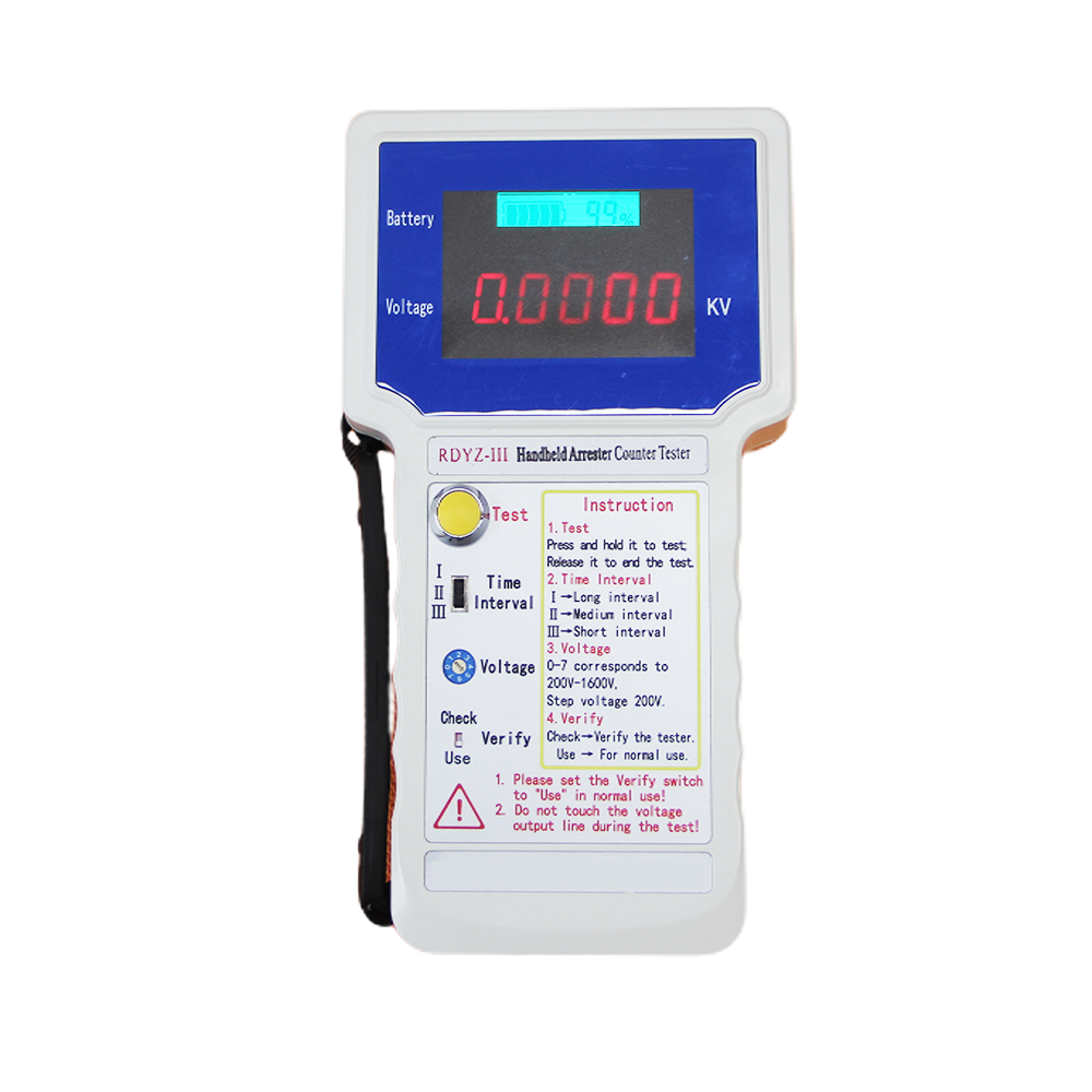 What is a Lightning Surge Arrester Discharge Counter Tester?