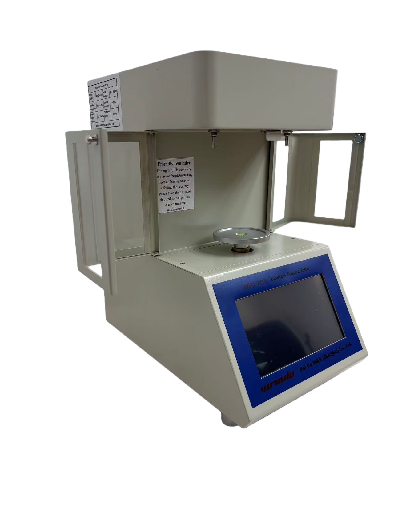 Interface Tension Tester