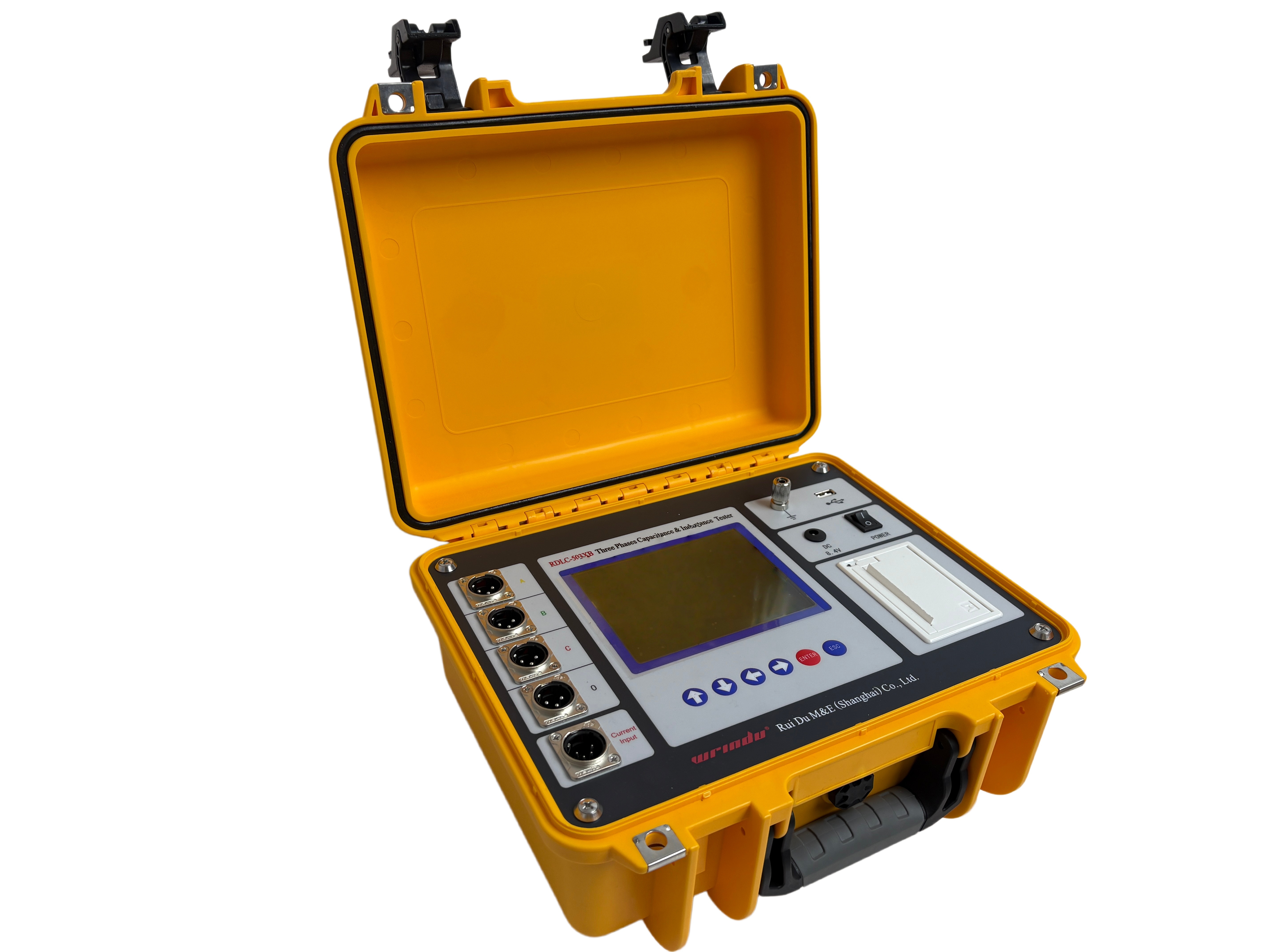 New Three Phases Capacitance and Inductance Tester