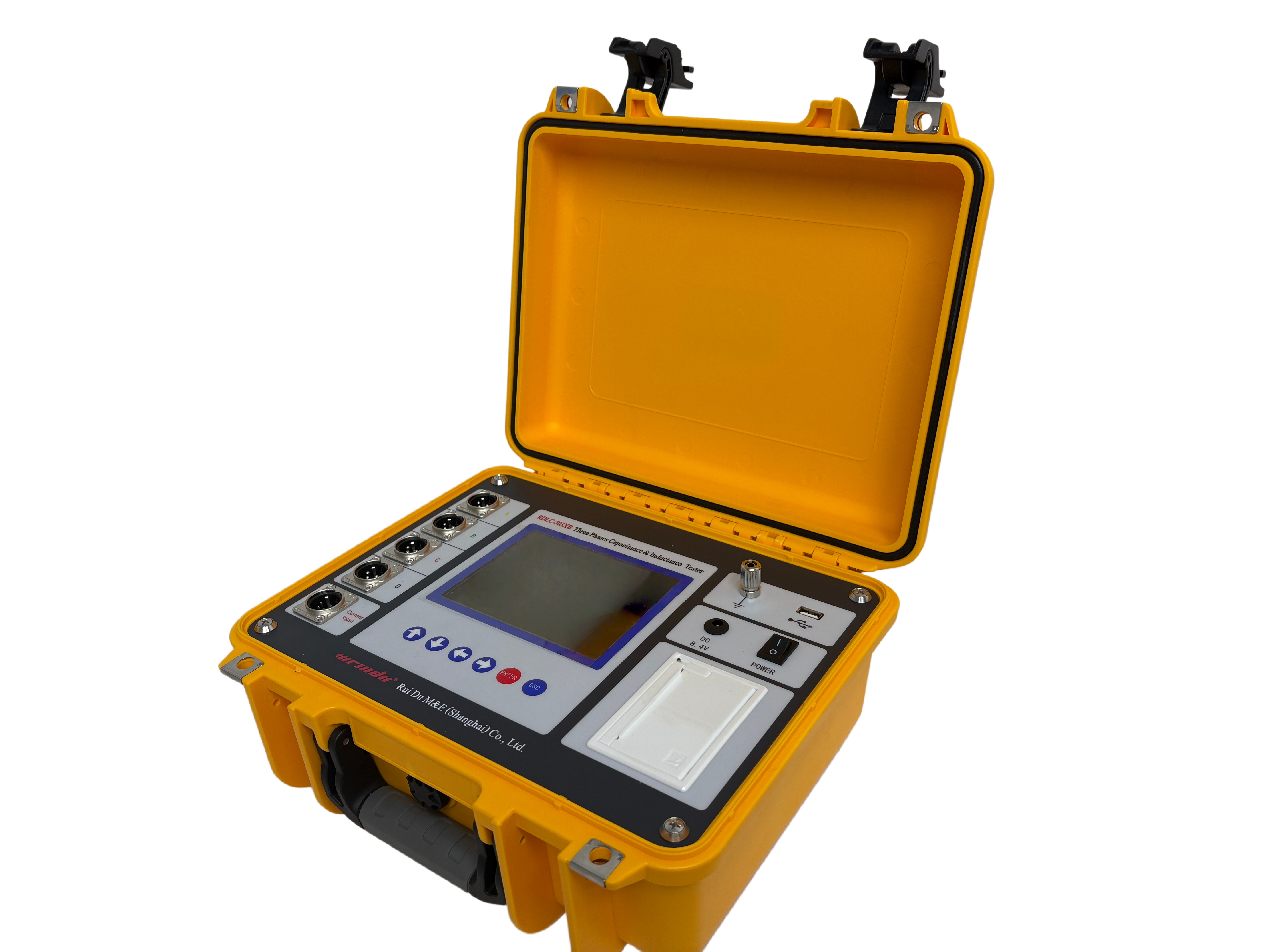 New Three Phases Capacitance and Inductance Tester