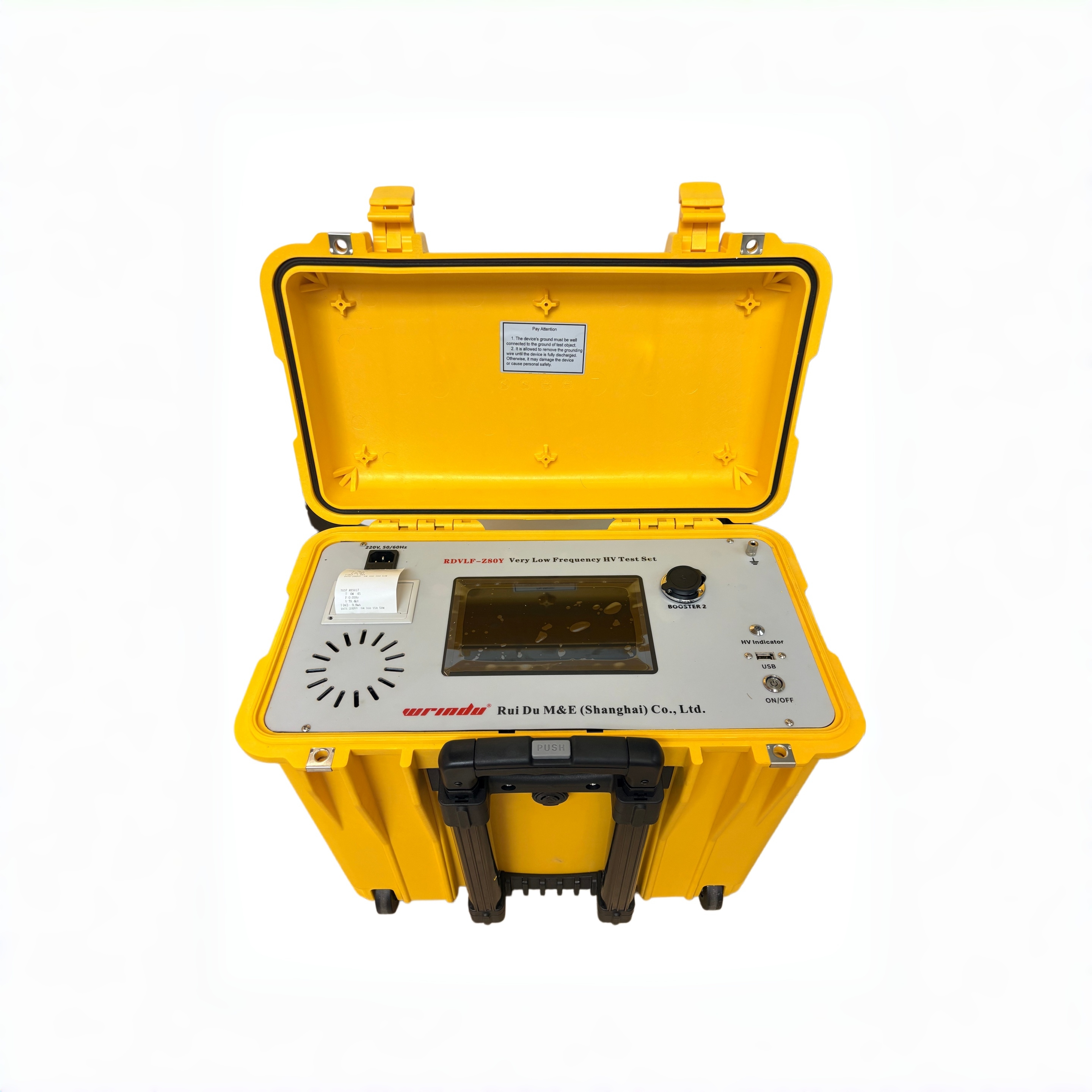 RDVLF-Z80Y 80kV VLF AC Withstand Voltage Tester for Cable Testing