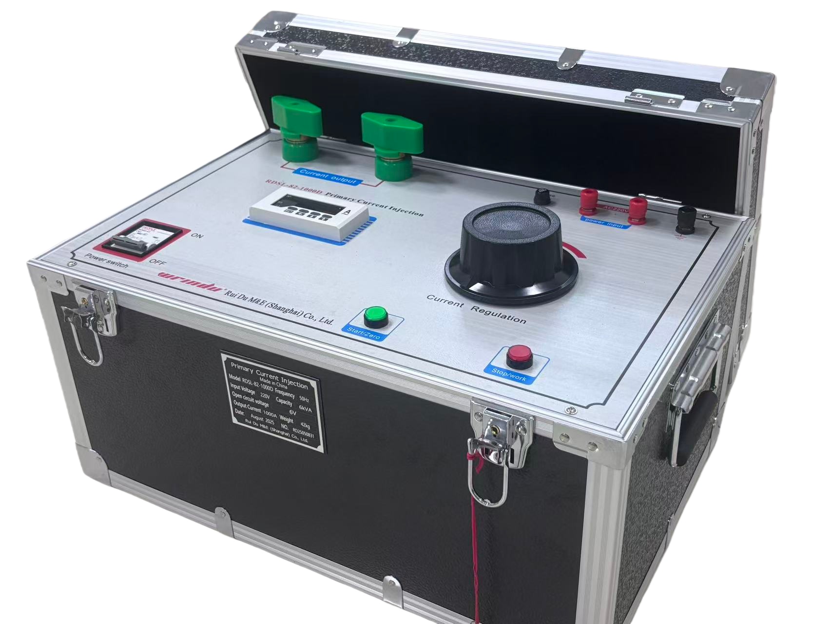 RDSL-82 1000A Primary Current Injector | High Current Injection Test Equipment