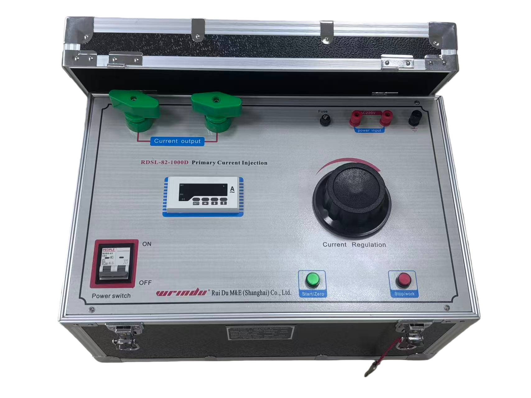 RDSL-82 1000A Primary Current Injector | High Current Injection Test Equipment