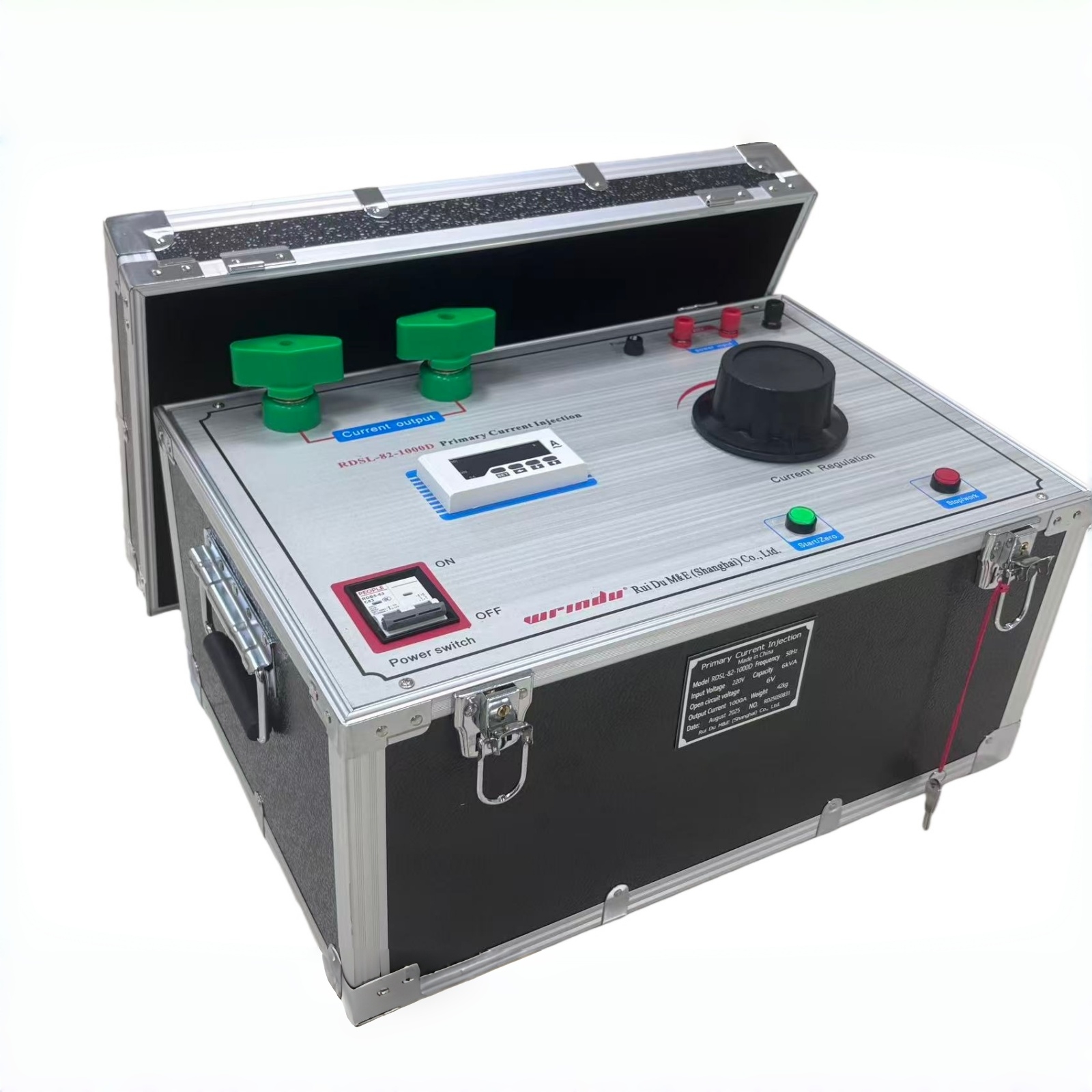 RDSL-82 1000A Primary Current Injector | High Current Injection Test Equipment