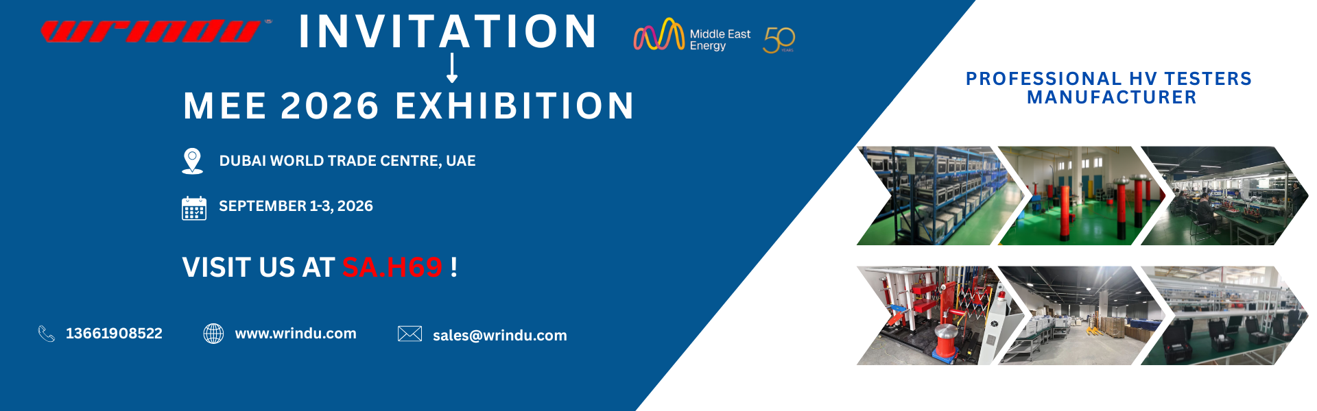 MEE 2026 Dubai Invitation