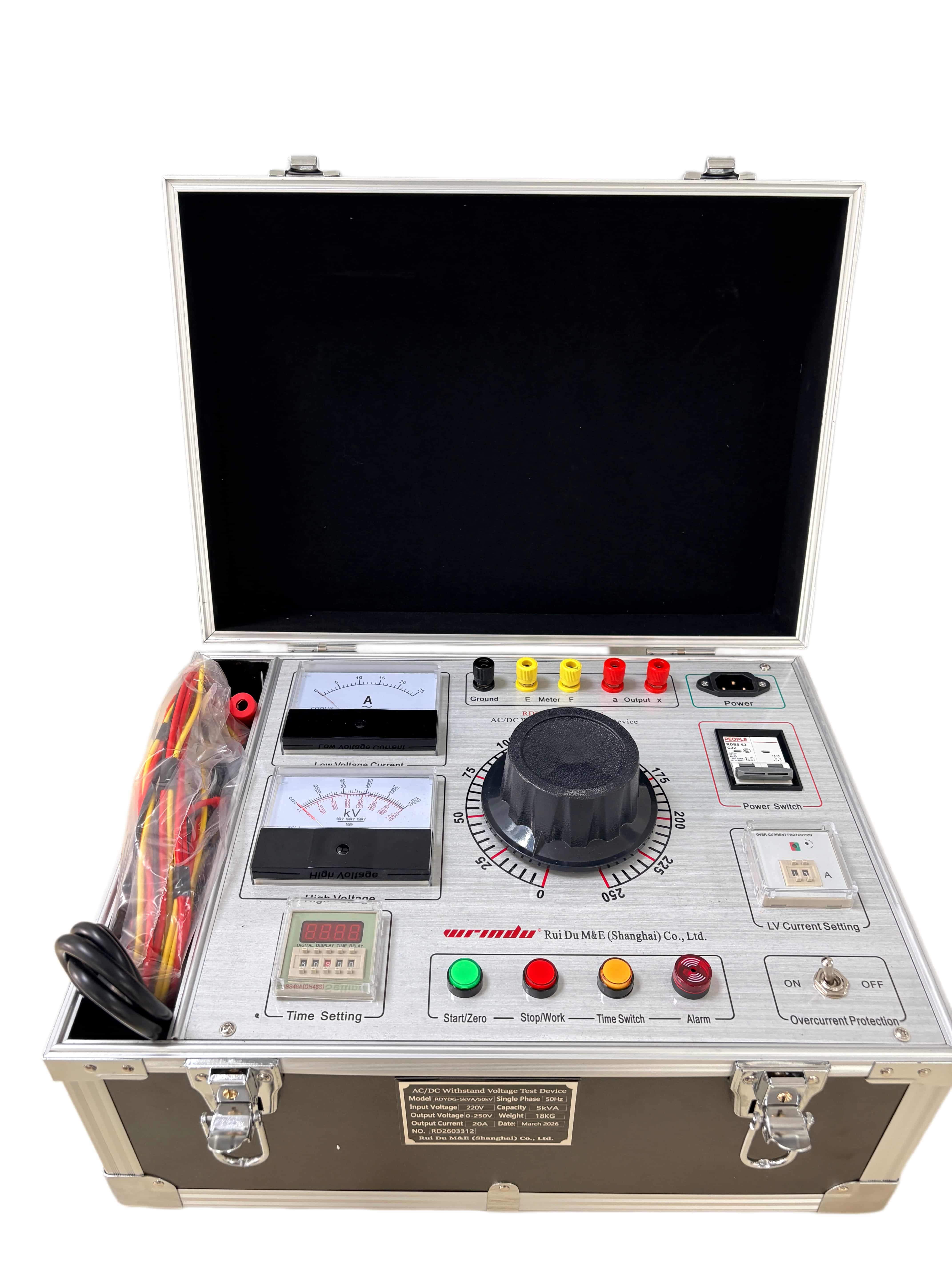 RDYDG-5kVA/50kV AC /DC Withstand Voltage Test Device