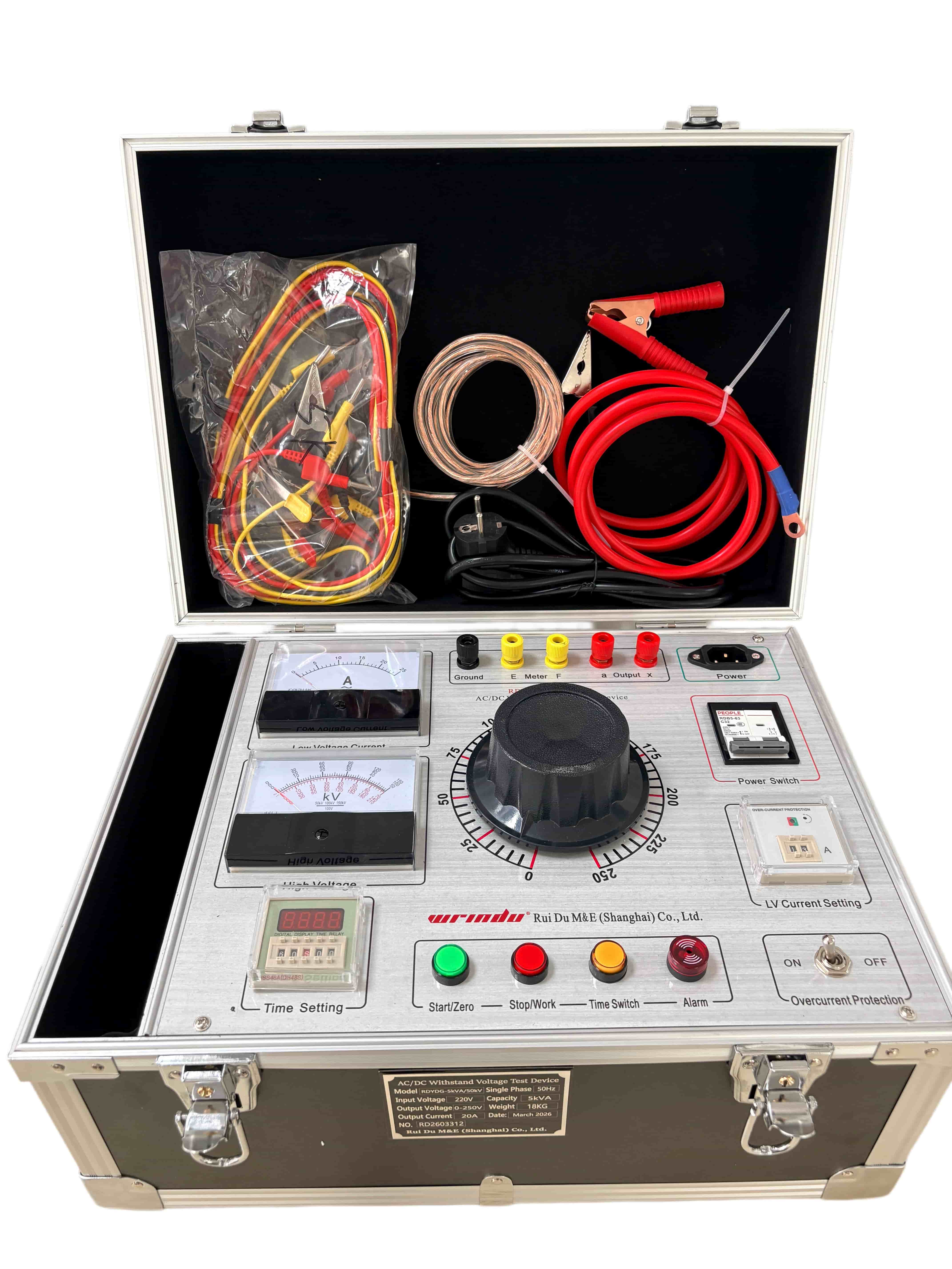 RDYDG-5kVA/50kV AC /DC Withstand Voltage Test Device