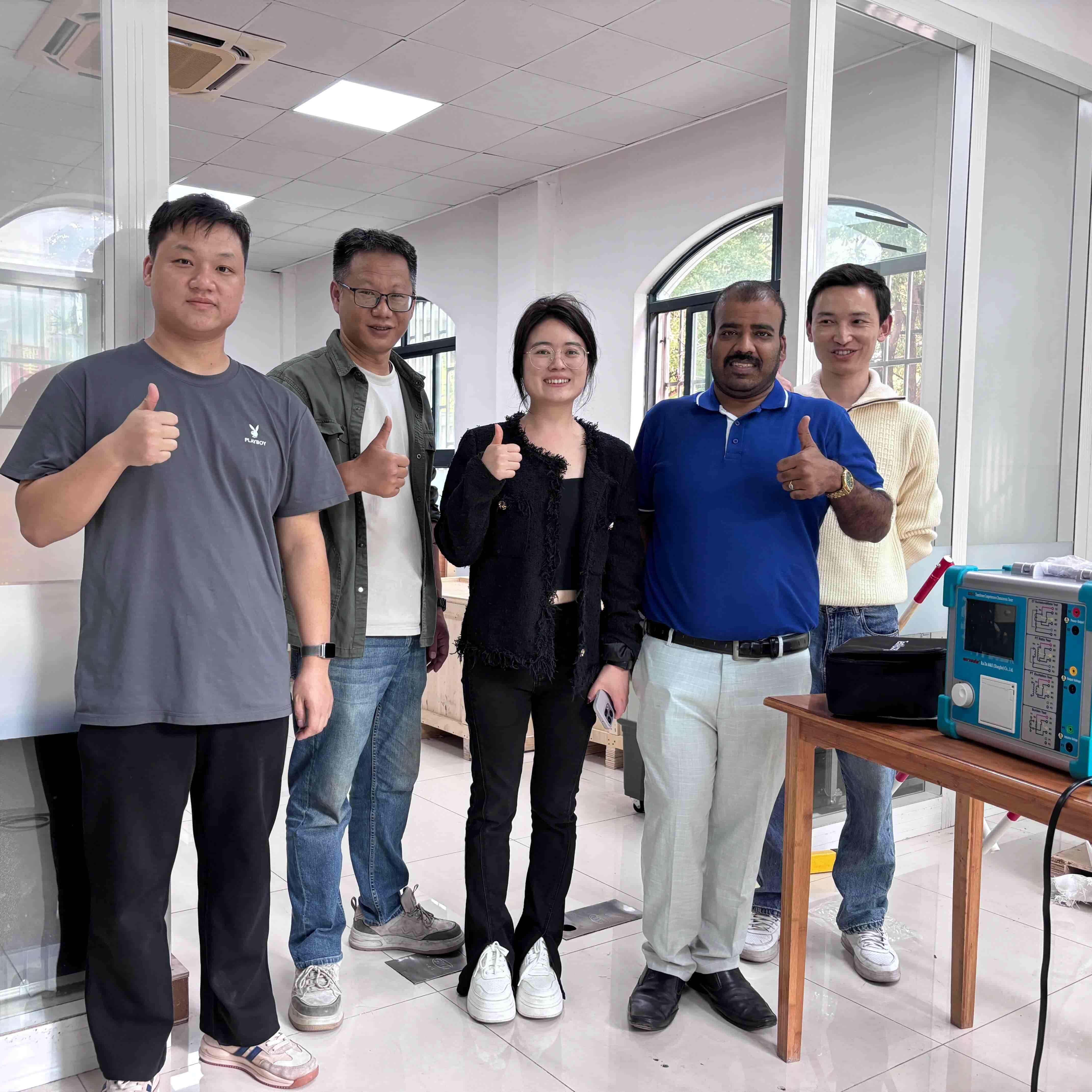 Hands-On Testing and Technical Exchange with Indian Customer at Wrindu