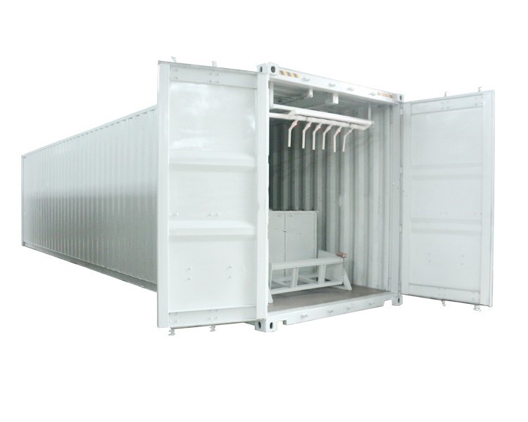containerized ice block machine