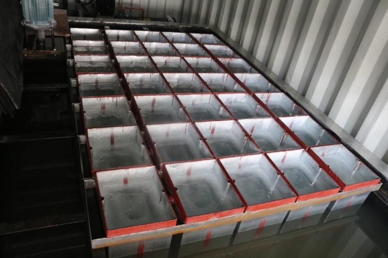 Китай Промышленная машина для производства ледяных блоков в контейнерах, производитель