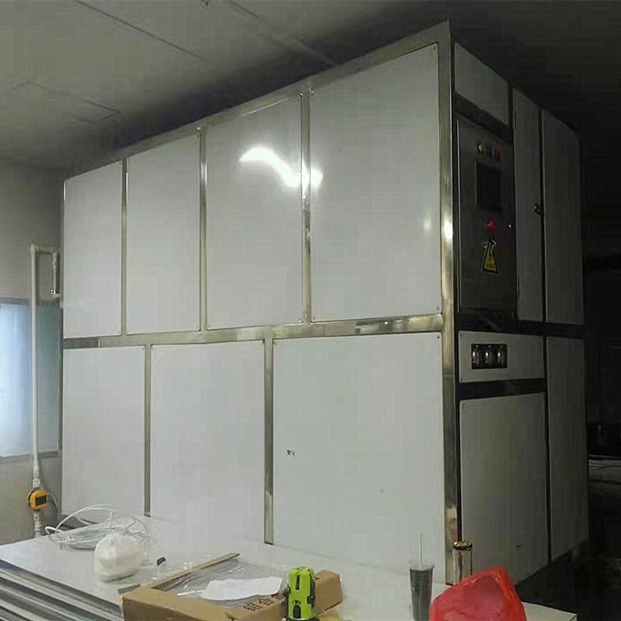 Industrial Cube Ice Machine Installed In India