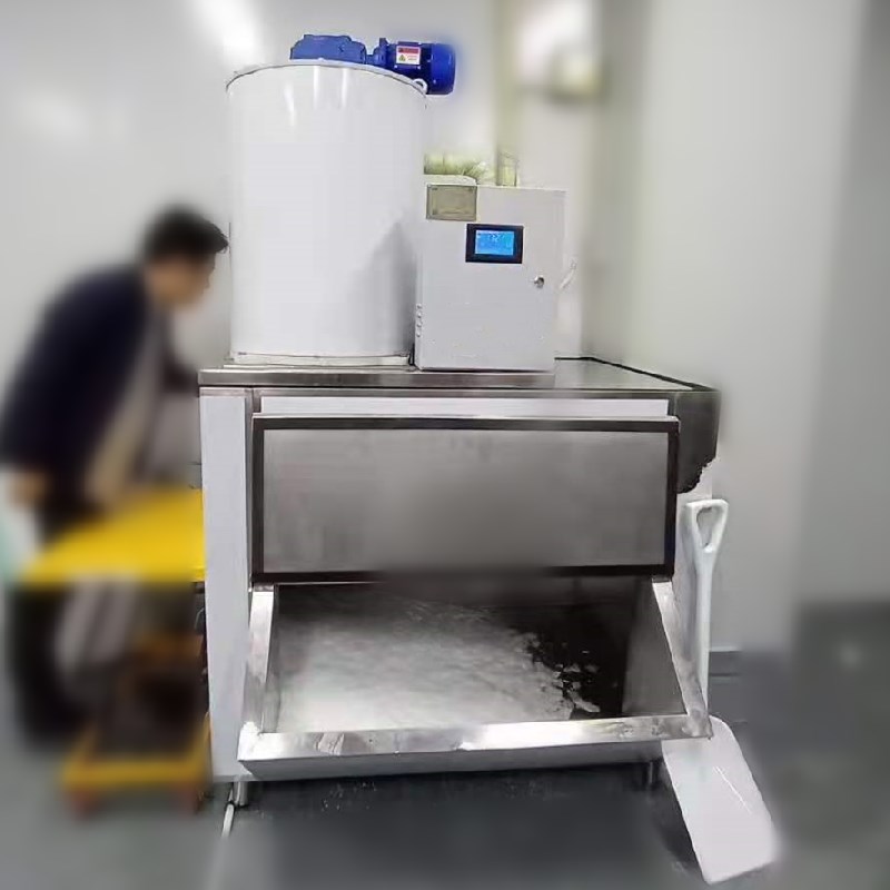 machine à glace en flocons