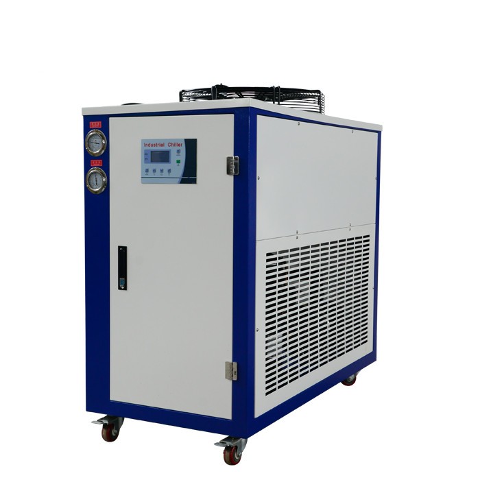 Enfriador de agua industrial refrigerado por aire 15KW para el sistema de enfriamiento