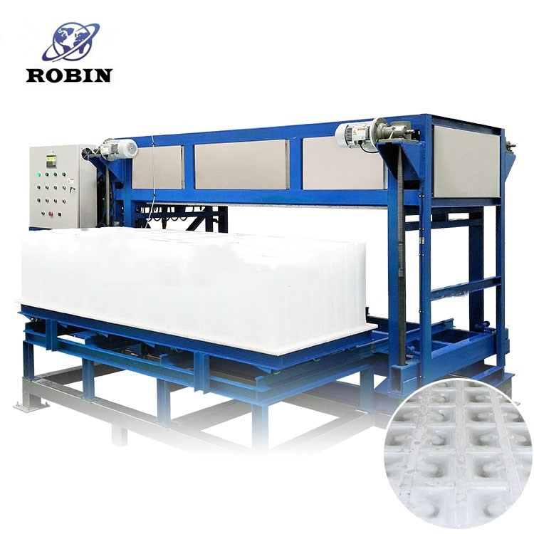 5 ton Per Day directly cooling Ice Block making Machine for fishery
