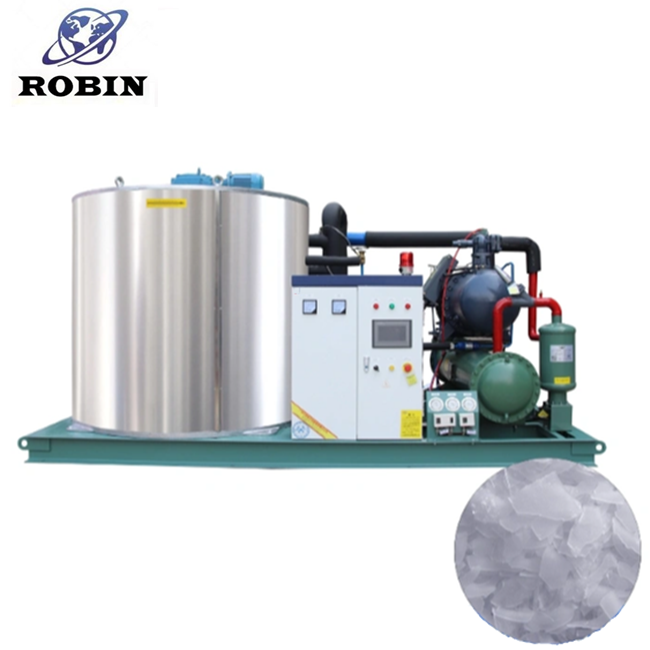20 tons sea water flake ice machine for fishing plant