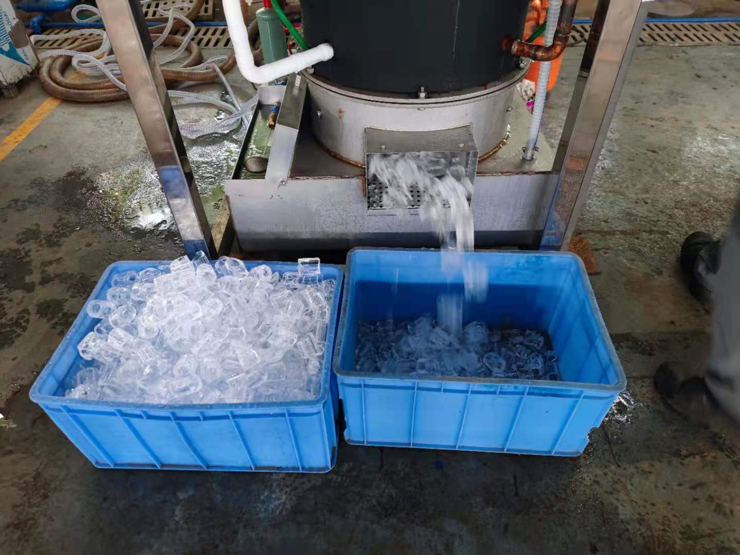 Tube Ice Machine test