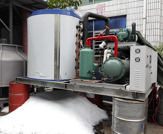 fresh water flake ice machine