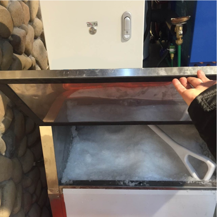 small industrial ice machine