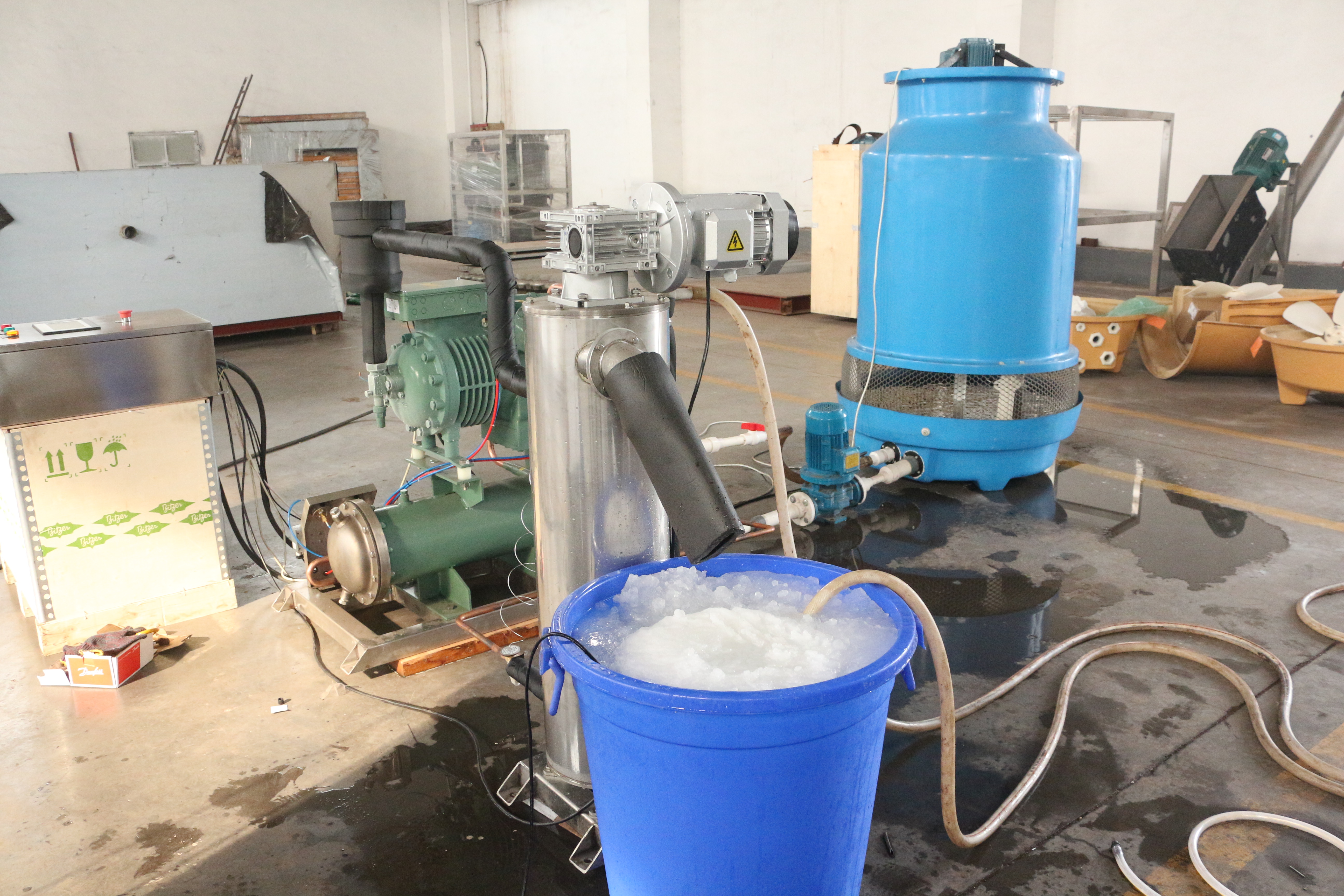 Slurry Ice Machine For Seafood Cooling