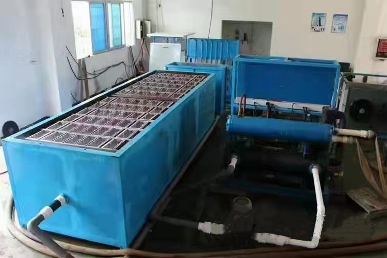 brine ice block machine