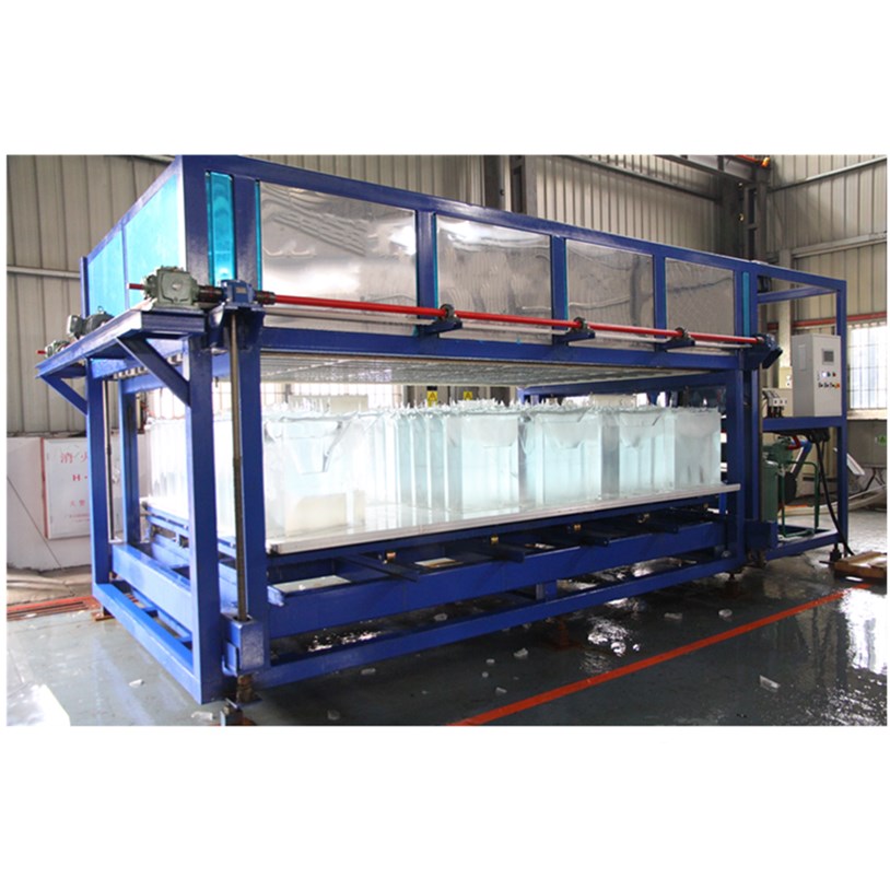 1000kg per day Direct cooling Transparent Block Ice Making Machine TB10