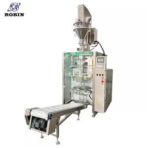 Vertical Ice Packing Machine With Auger Filler Vertical Form Fill And Seal Baler