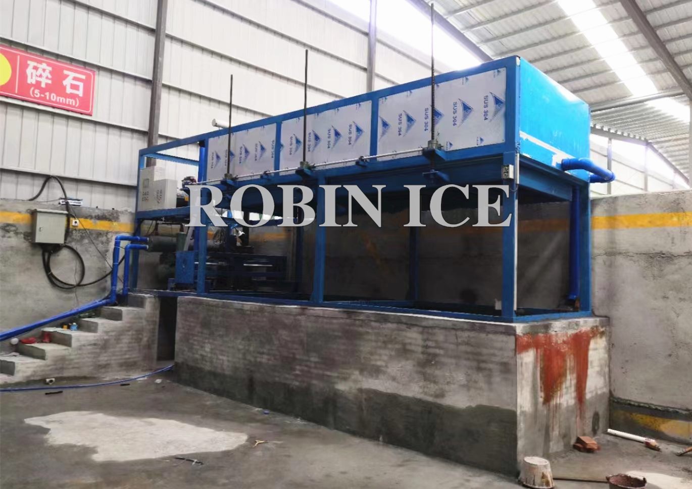 direct cooling ice block machine