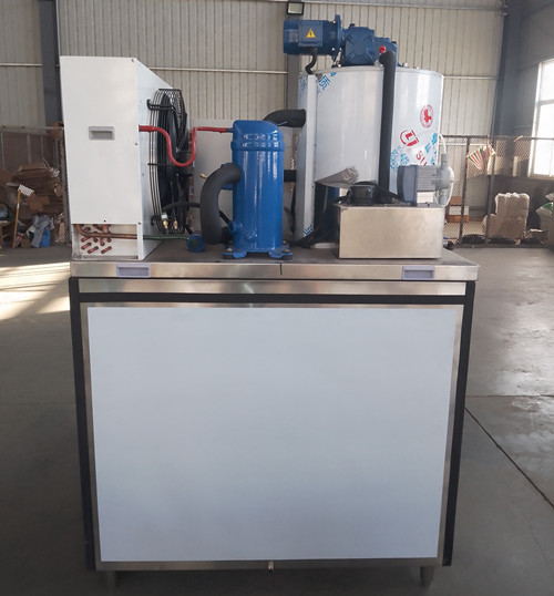 Automatic flake ice machine 500kg for food beverage