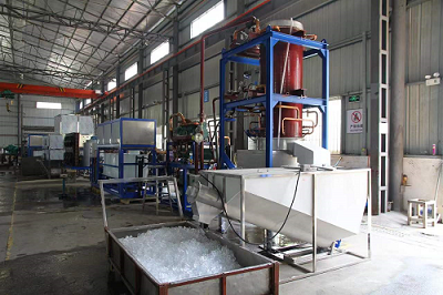 Китай 30-тонная/24-часовая трубчатая машина для производства льда, производитель