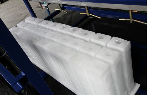 automatic direct cooling ice block machine