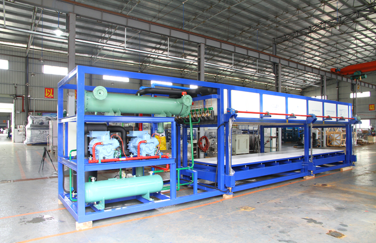 Китай Одобренный СЕ 10-тонный полностью автоматический блочный льдогенератор, производитель