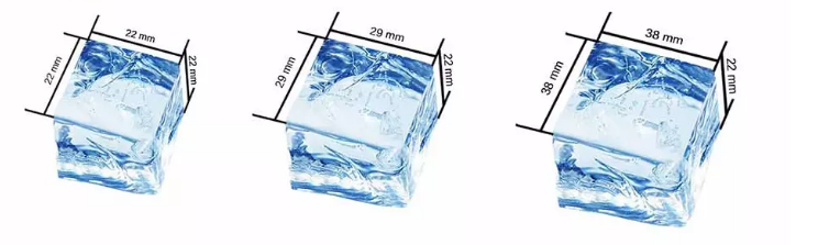 large cube ice machine