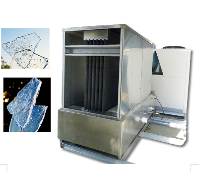High quality 2 ton easy operation plate ice machine to make ice for cooling
