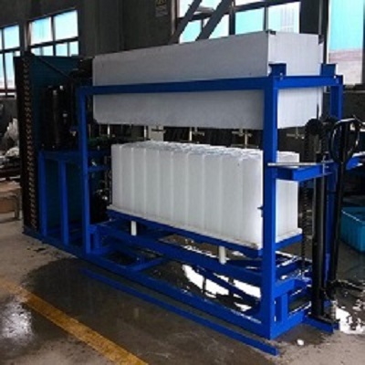 direct cooling block ice machine