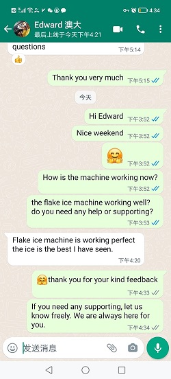 flake ice machine with Bitzer compressor