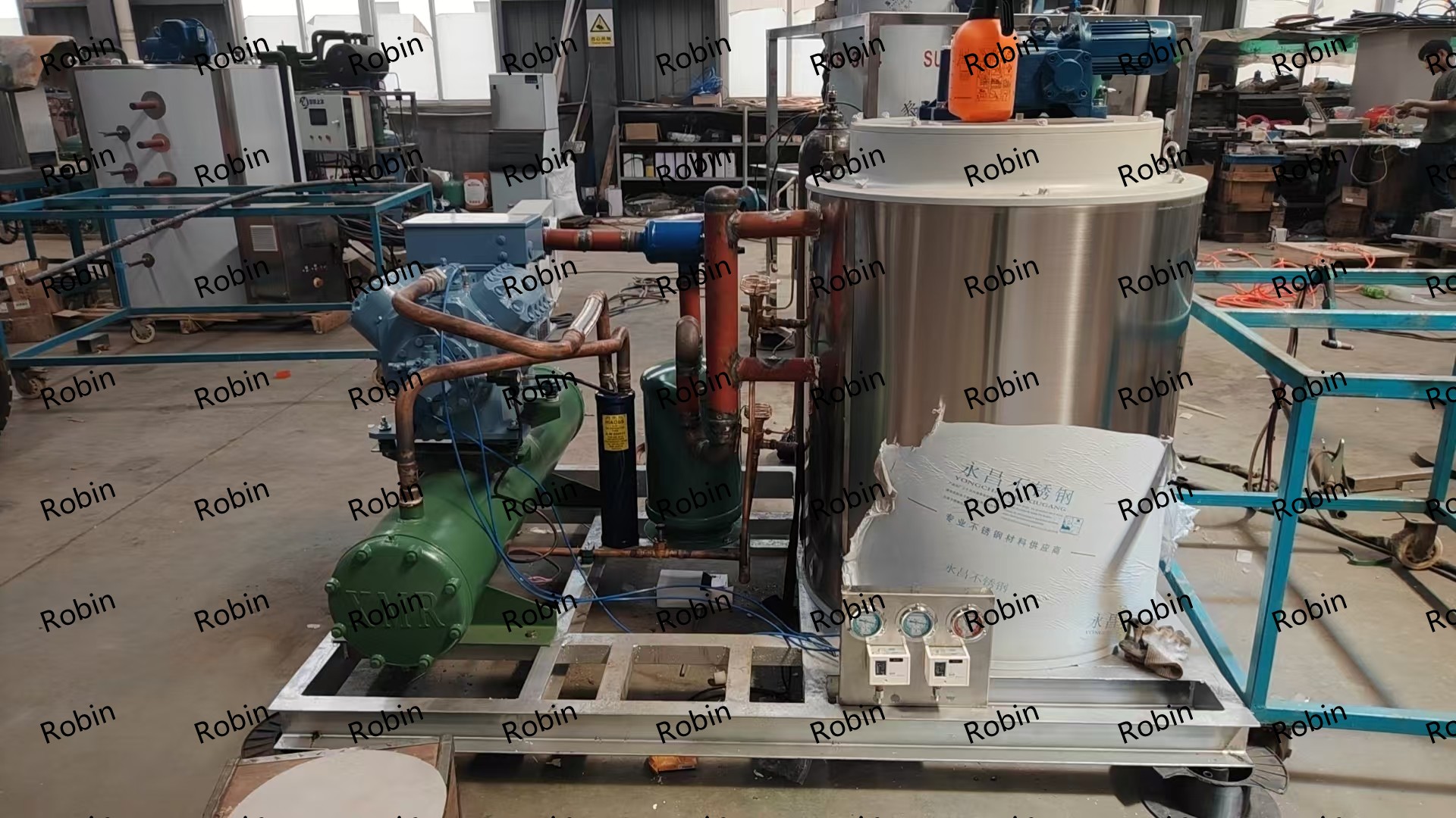 ice making machine in flakes