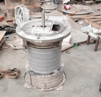 In the production of the evaporator for the 1T Ecuadorian seawater flake ice machine