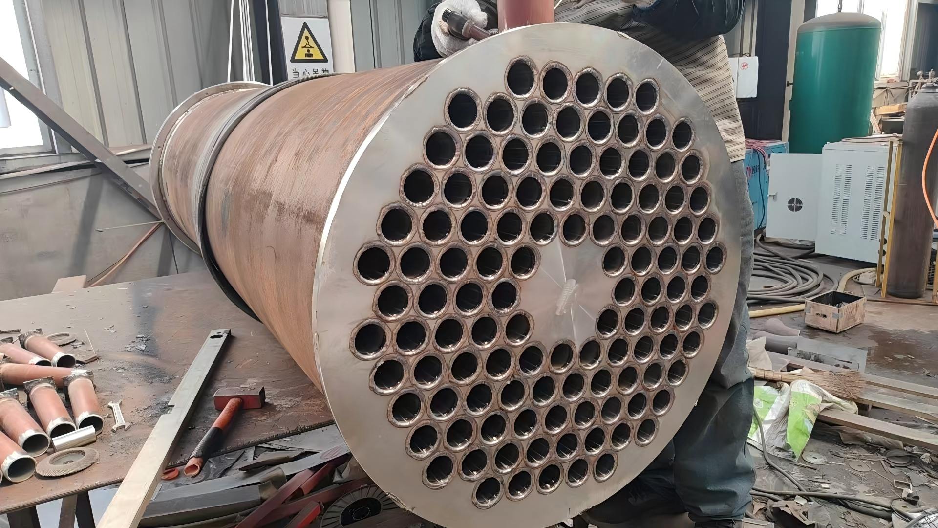 Industrial tube ice machine