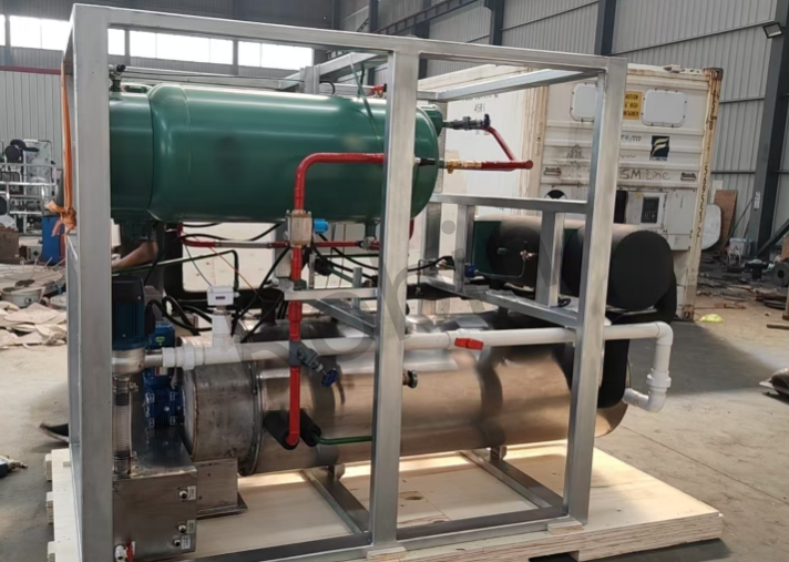Máquina de hielo tubular industrial