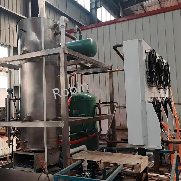 Full Speed Ahead to Meet Order Deadline Production of 10-ton Tube Ice Machine for Oman Client Progressing Smoothly